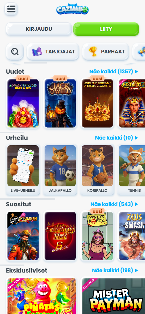 cazimbo app fi